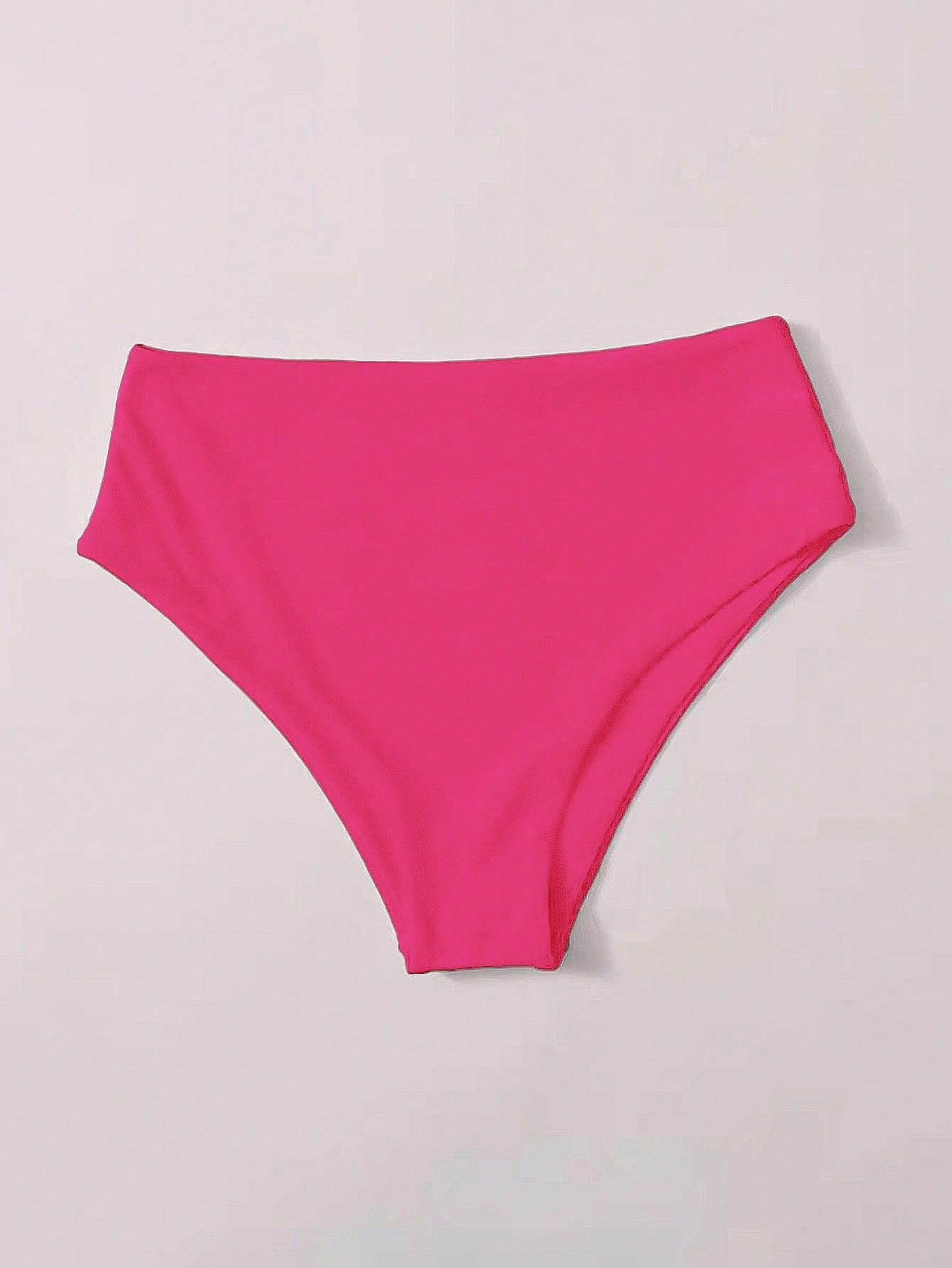 SHEIN RÓŻOWY DÓŁ OD BIKINI S09__L