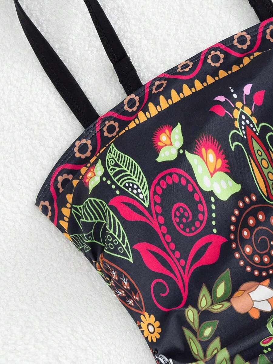 SHEIN DWUCZĘŚCIOWY STRÓJ KĄPIELOWY S09__XL