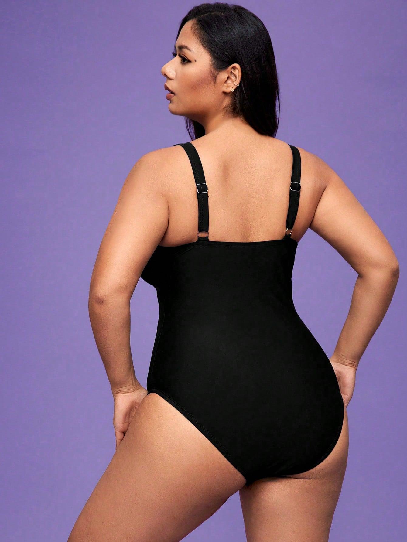SHEIN JEDNOCZĘŚCIOWY STRÓJ KĄPIELOWY S06__46
