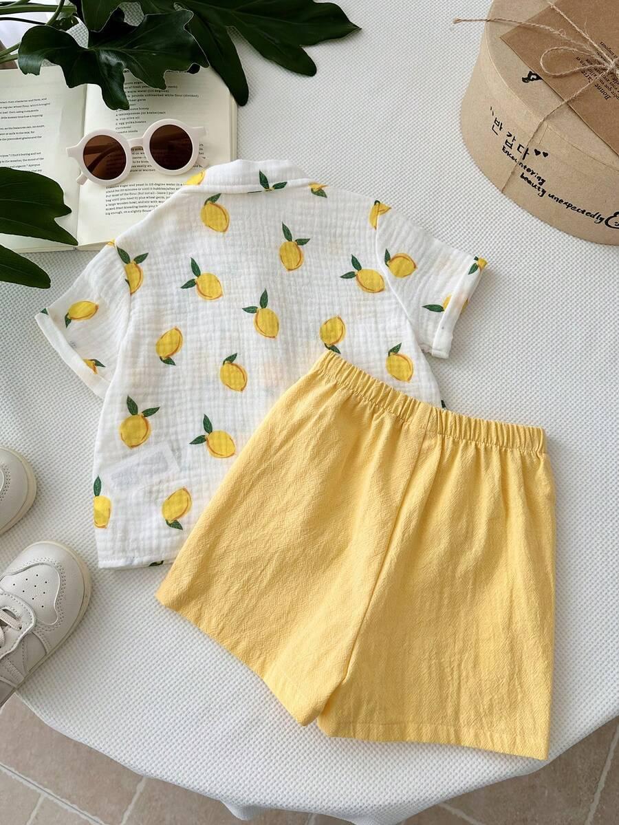 SHEIN ŻÓŁTE SPODENKI CASUAL S06__68/74