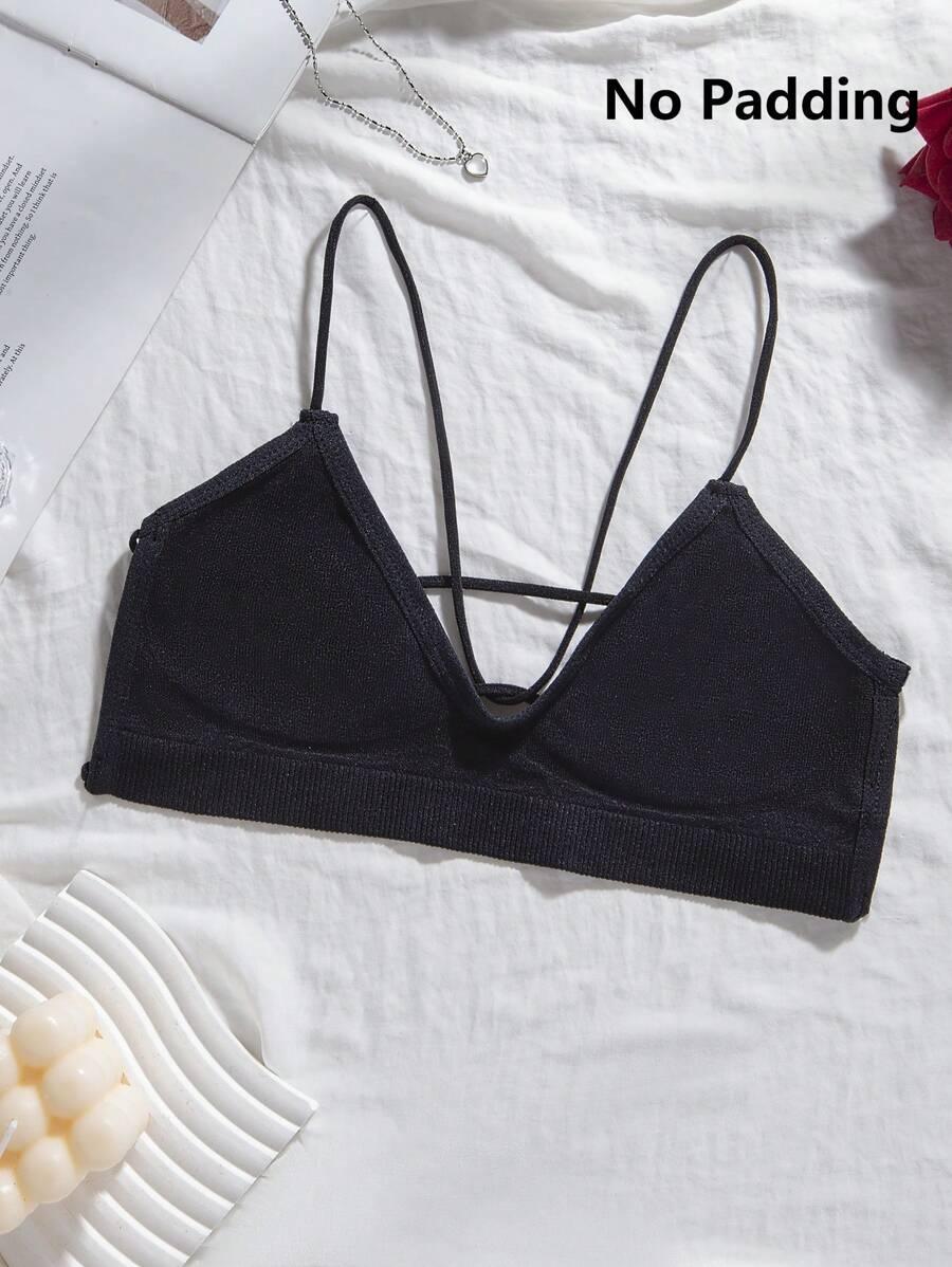 SHEIN CZARNY BIUSTONOSZ SPORTOWY S06__M