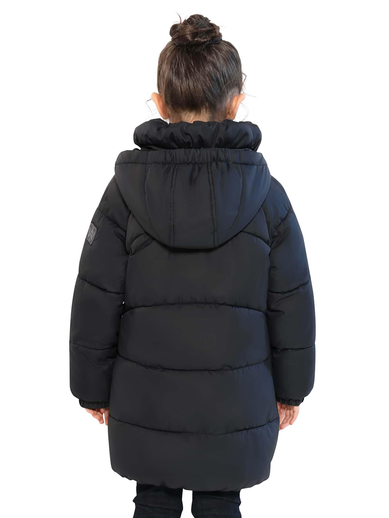 SHEIN CZARNA KURTKA KAPTUR W01__110/116