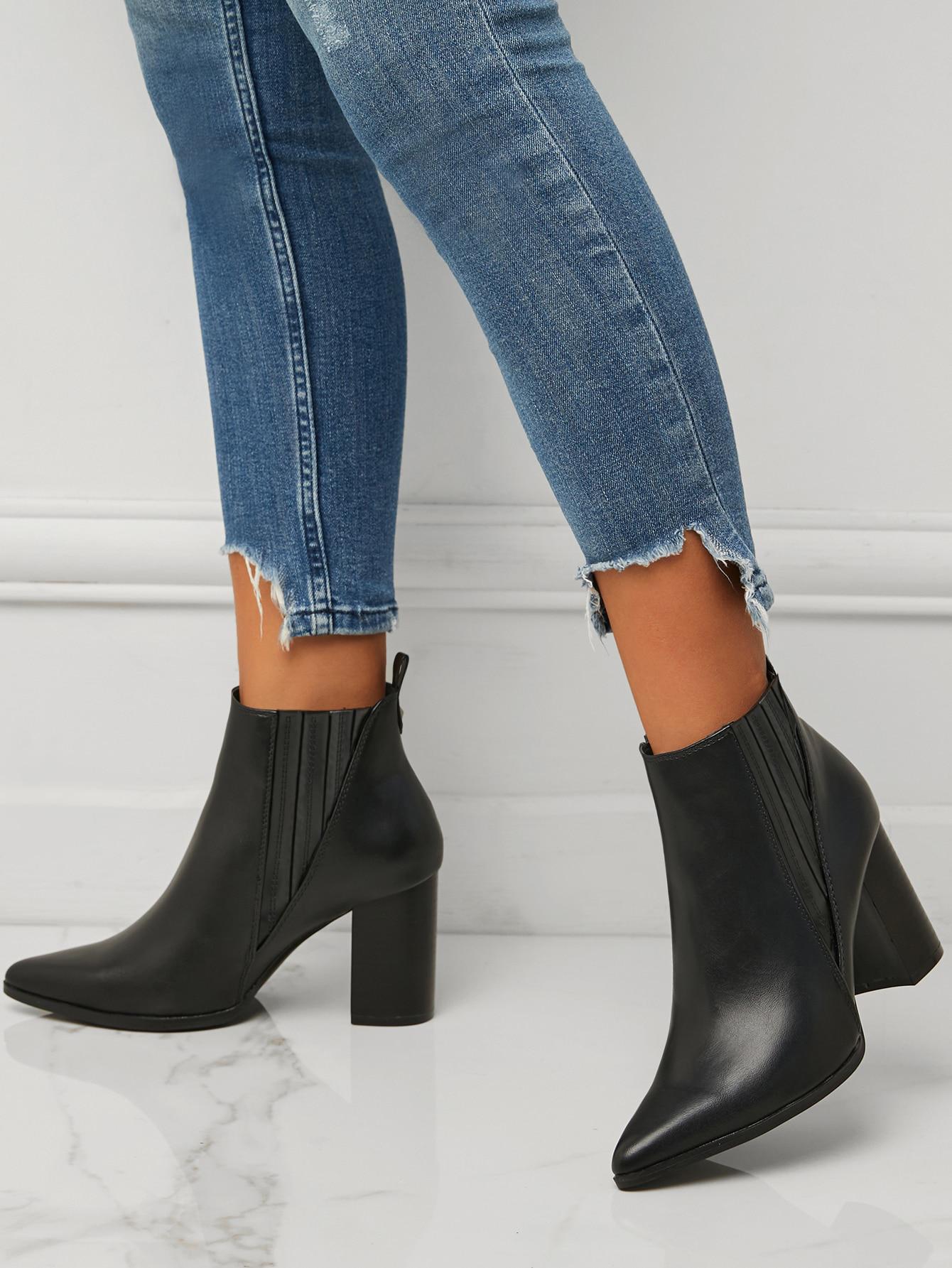 SHEIN CZARNE BOTKI OBCAS W01__41