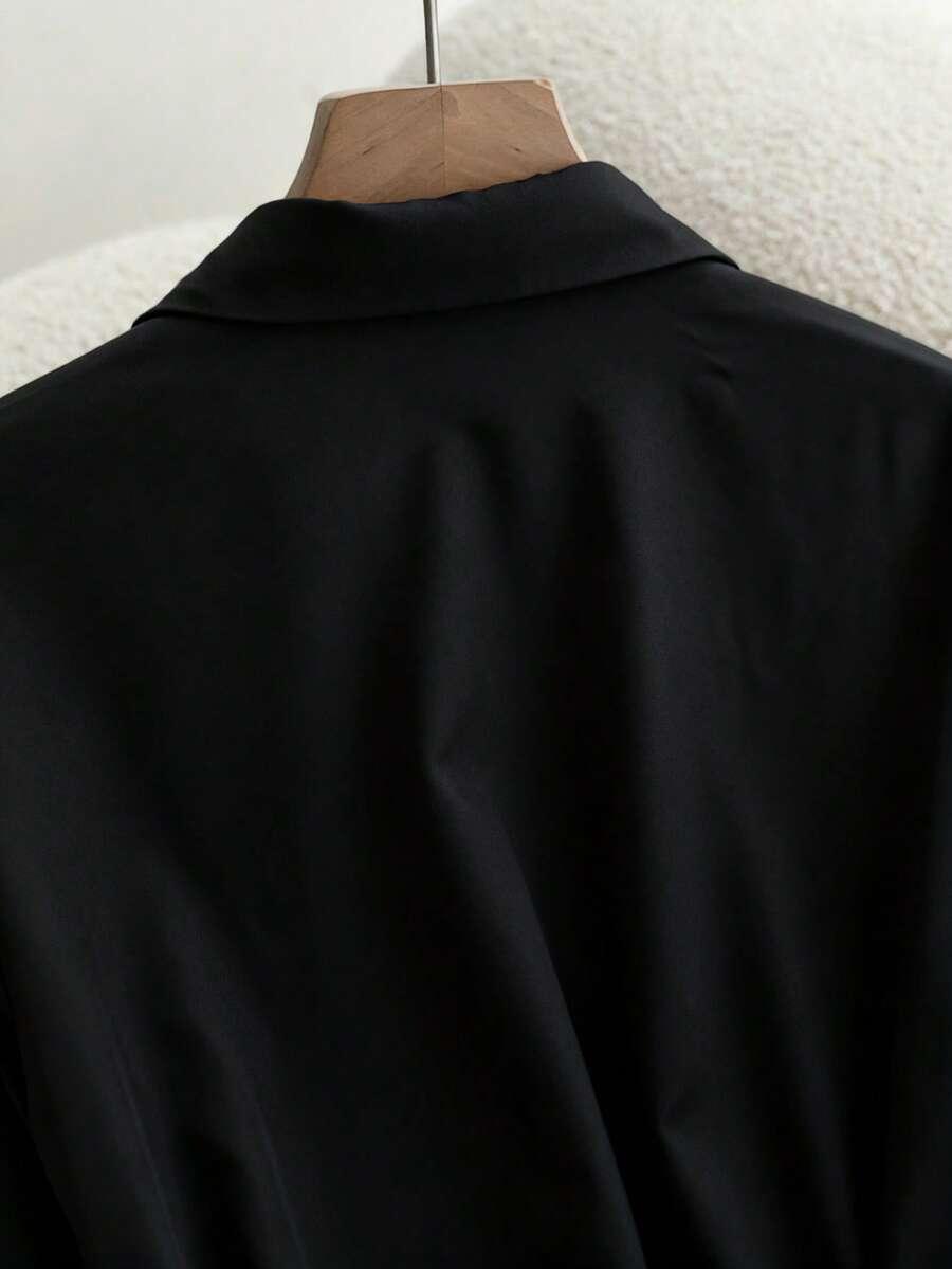 SHEIN KOMPLET KOSZULA SPÓDNICA PASEK S06__S