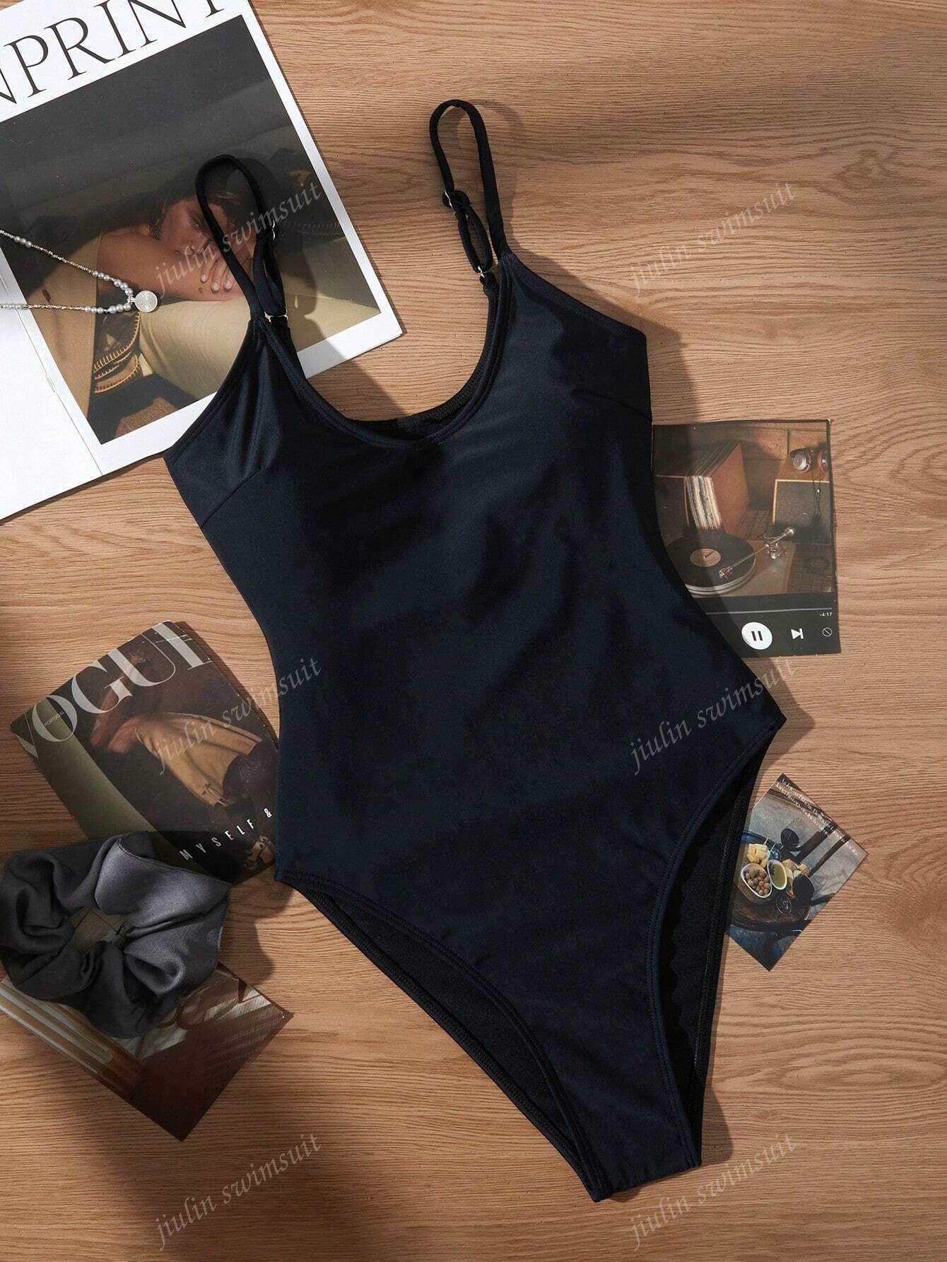 SHEIN JEDNOCZĘŚCIOWY STRÓJ KĄPIELOWY S09__S