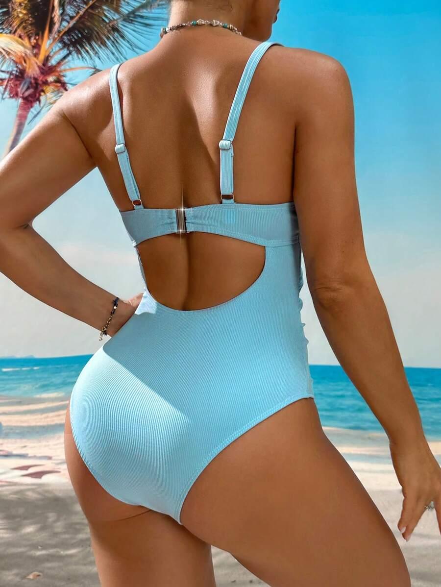 SWIM DD+ JEDNOCZĘŚCIOWY STRÓJ KĄPIELOWY S09__80E