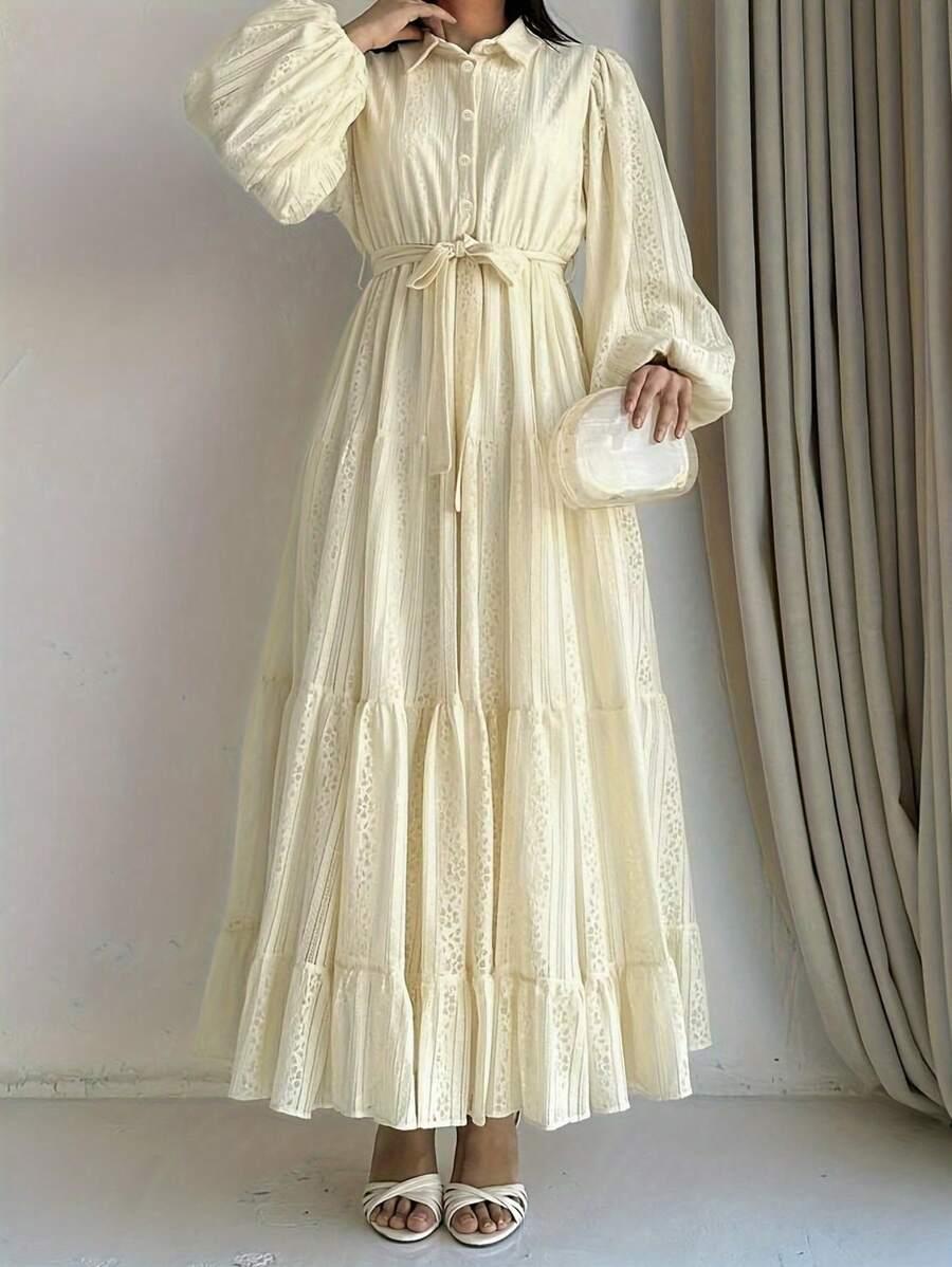SHEIN ŻÓŁTA MAXI SUKIENKA S06__XL