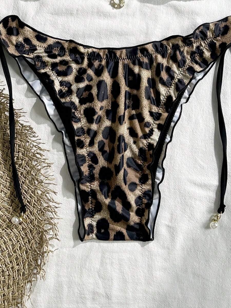SHEIN DWUCZĘŚCIOWY STRÓJ KĄPIELOWY S09__L