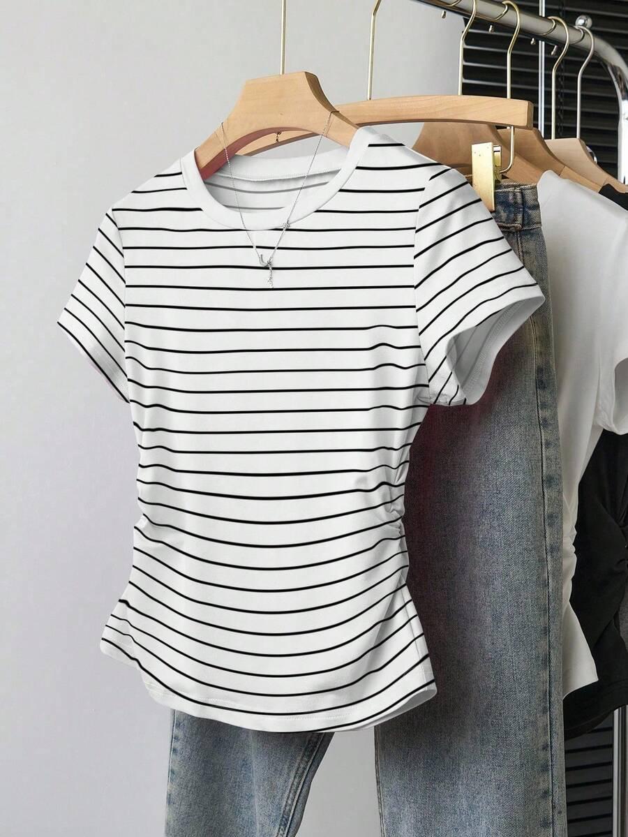 SHEIN BLUZKA KRÓTKI RĘKAW 4-PACK S06__162-166