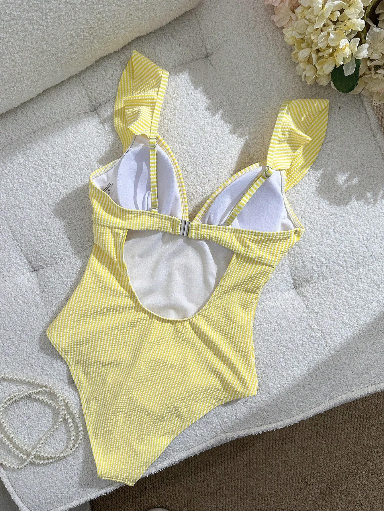 SHEIN JEDNOCZĘŚCIOWY STRÓJ KĄPIELOWY S09__XL