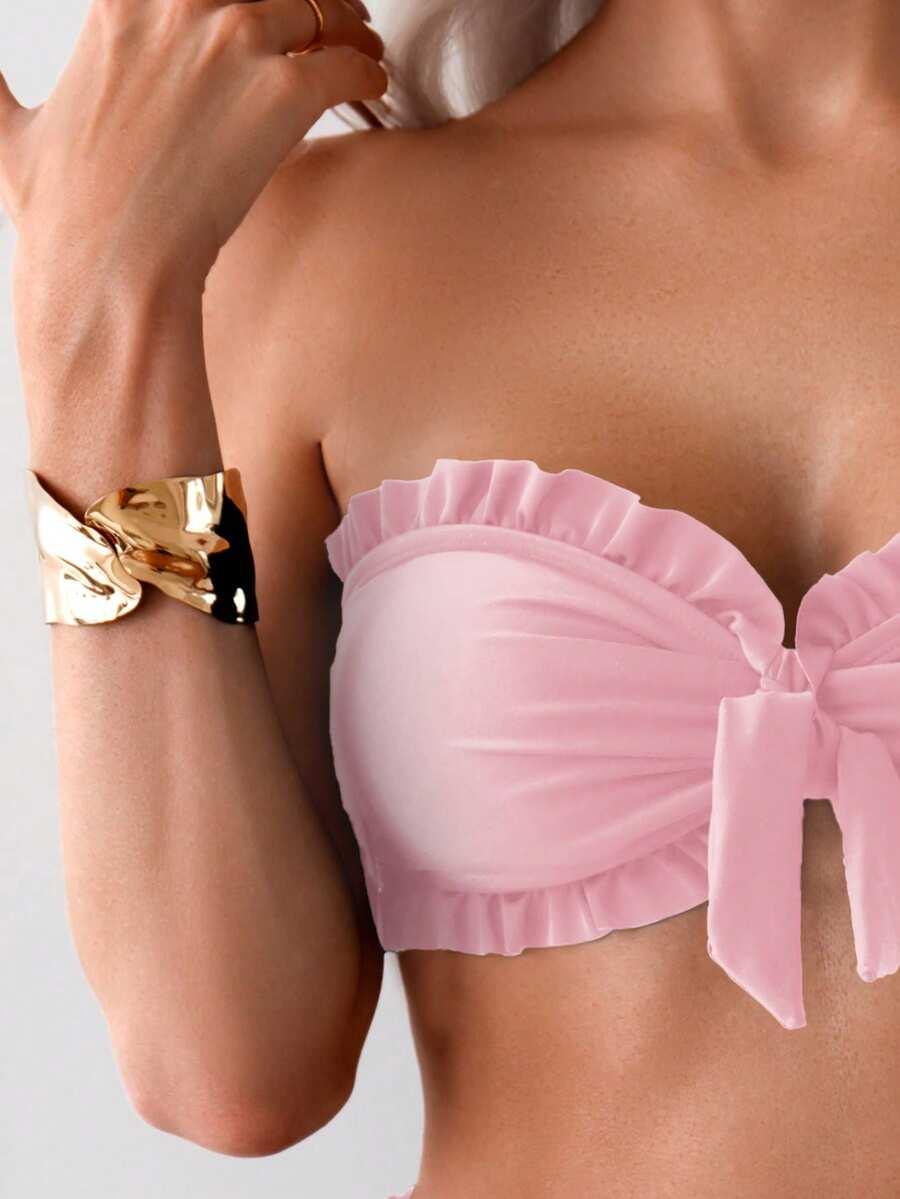 SHEIN DWUCZĘŚCIOWY STRÓJ KĄPIELOWY S09__S