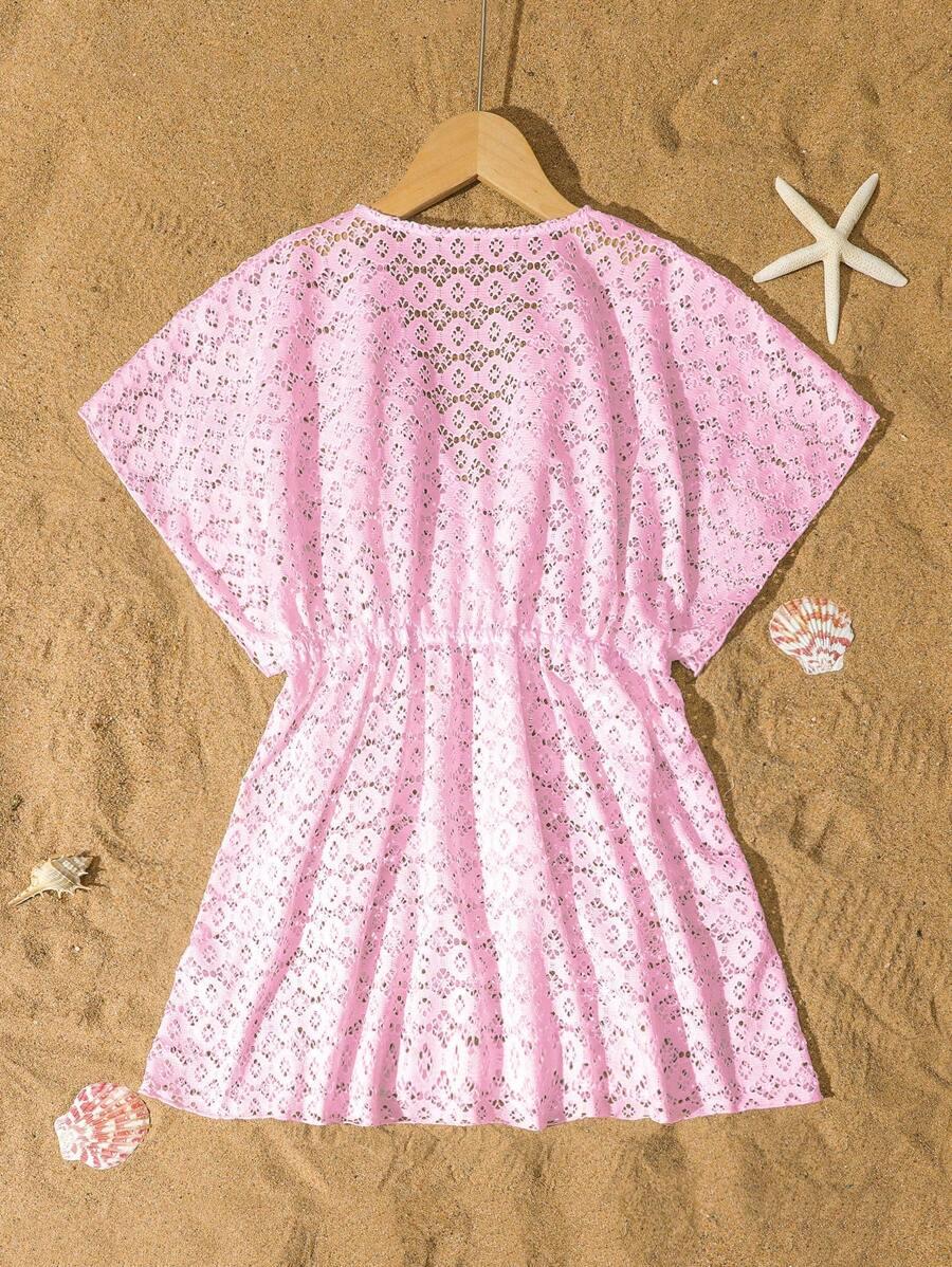 SHEIN RÓŻOWA SUKIENKA PLAŻOWA S06__152/158