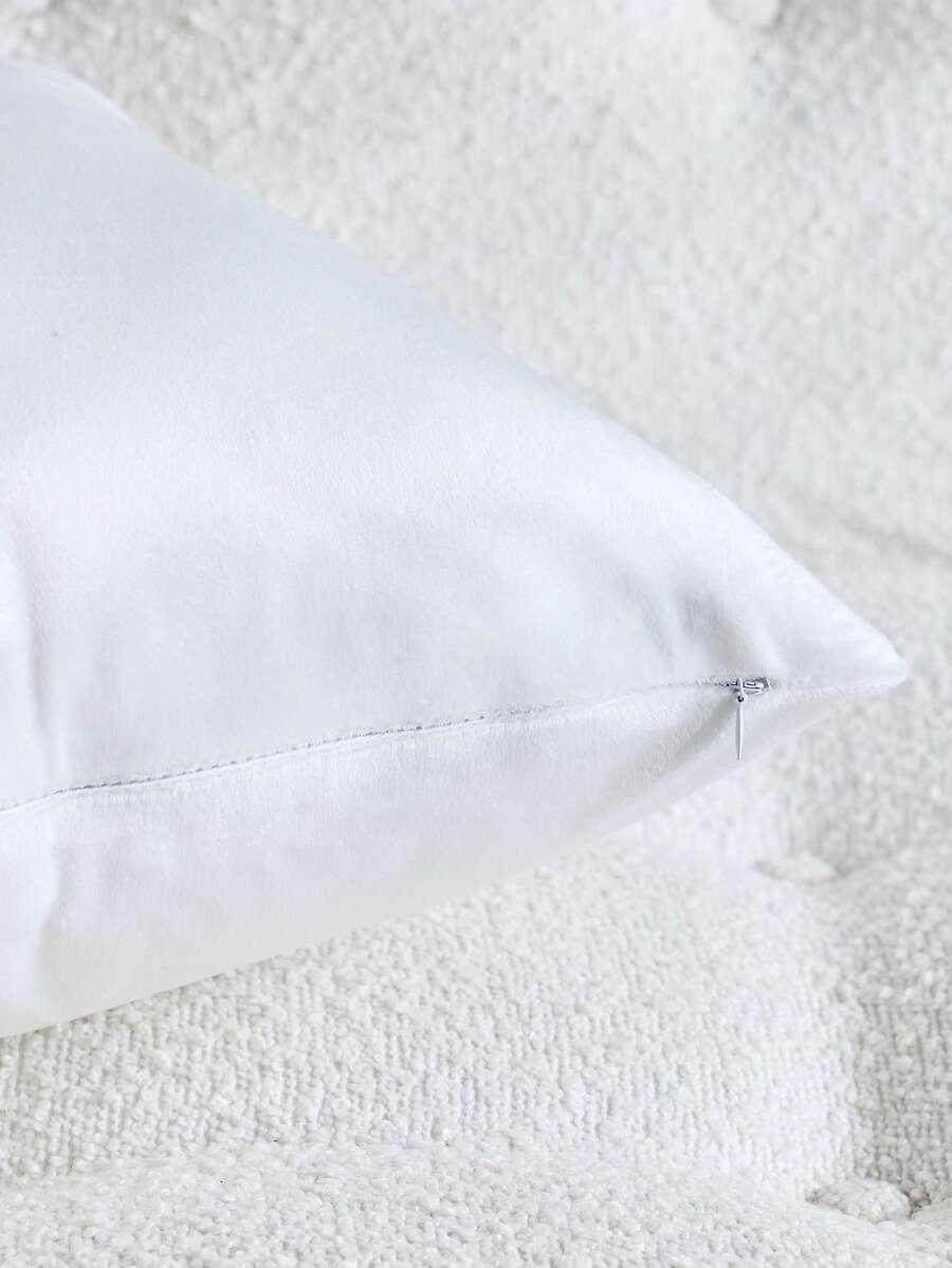 SHEIN BIAŁA POSZEWKA NA PODUSZKĘ S07__60X60