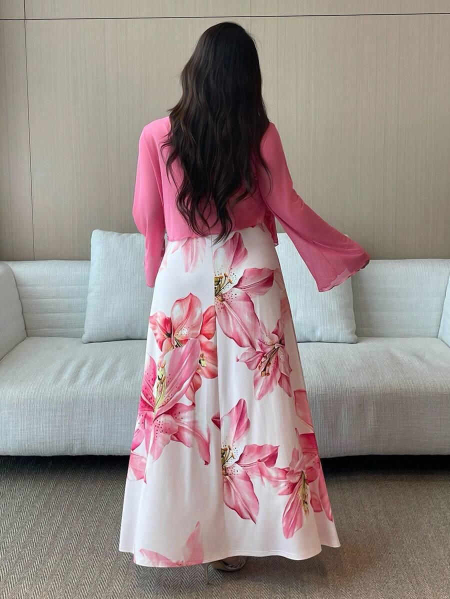 SHEIN SUKIENKA NARZUTKA KOMPLET S06__50