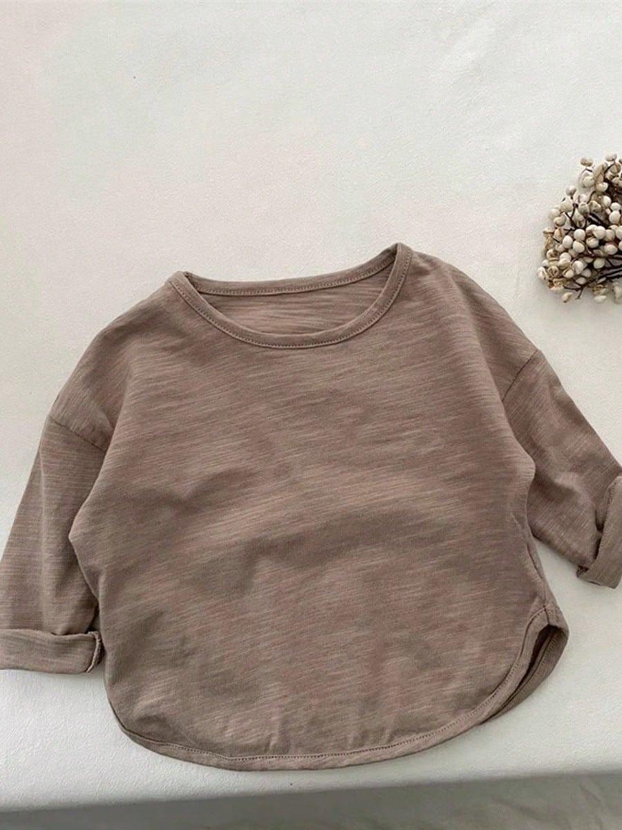 SHEIN BLUZKA DŁUGI RĘKAW 3-PACK S06__116-122