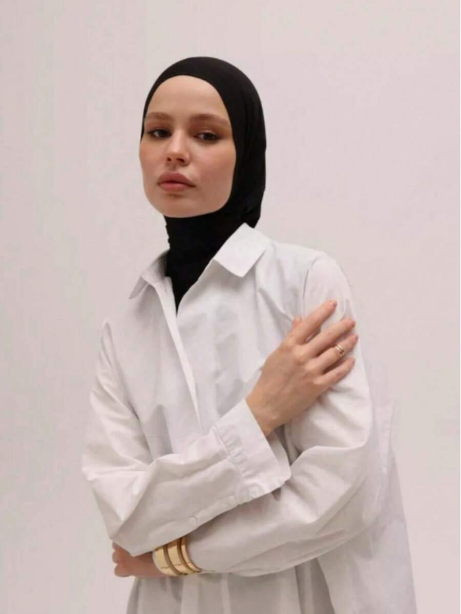 SHEIN CZARNA CHUSTA HIDŻAB S07
