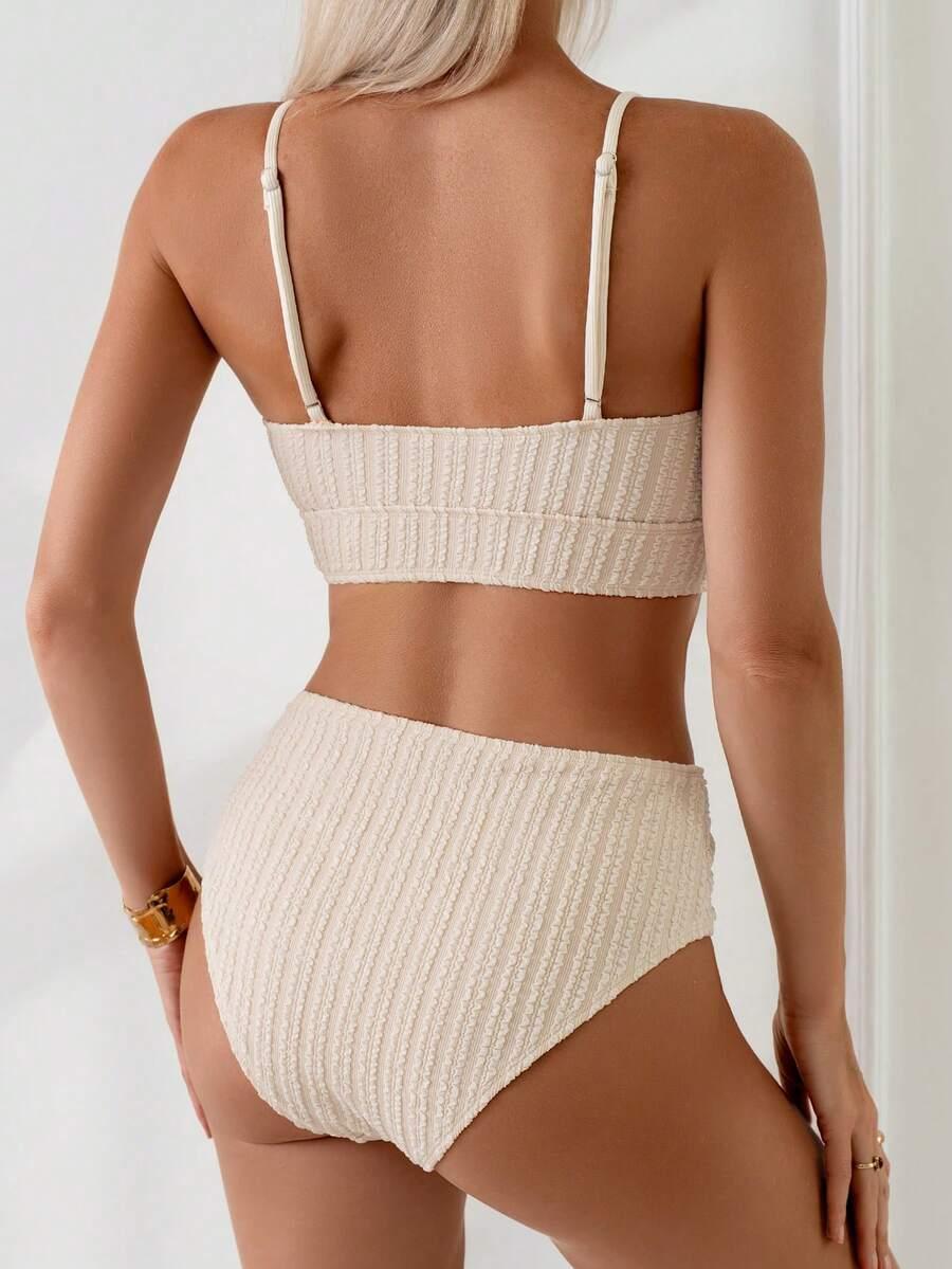 SHEIN DWUCZĘŚCIOWY STRÓJ KĄPIELOWY S09__XS