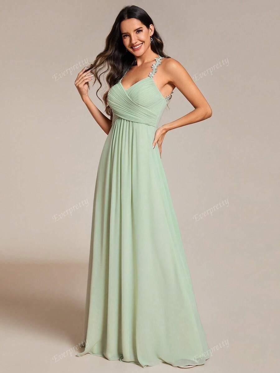 SHEIN ZIELONA MAXI SUKIENKA S09__S