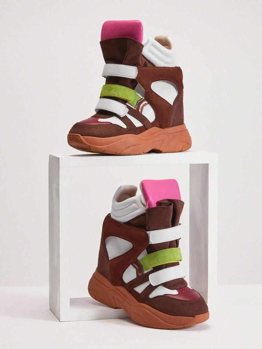SHEIN WYSOKIE BUTY SPORTOWE PLATFORMA S06__37