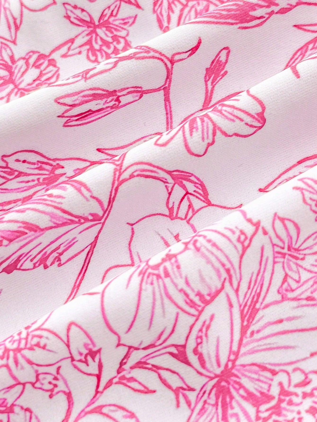 SHEIN DWUCZĘŚCIOWY STRÓJ KĄPIELOWY PRINT S09__158-162