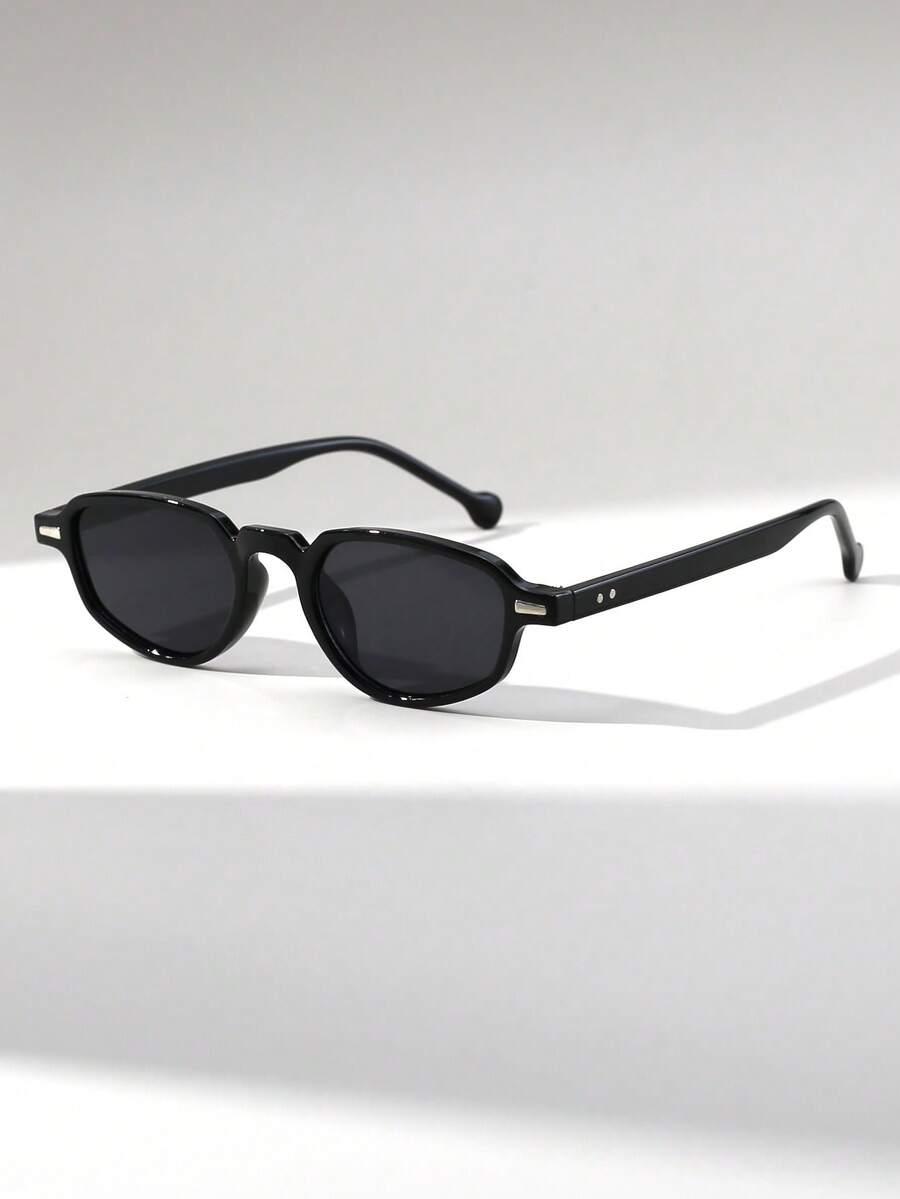 SHEIN OKULARY PRZECIWSŁONECZNE NIEBIESKIE SZKŁA S07