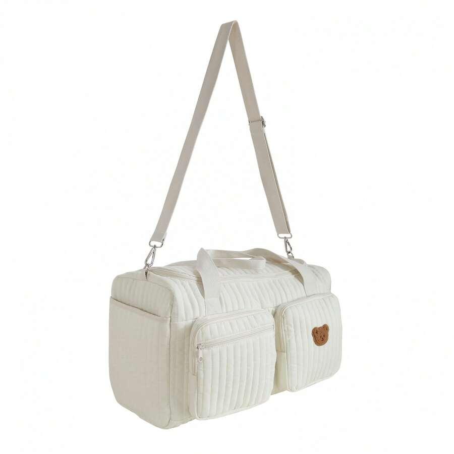 SHEIN TORBA WZÓR MISIE S07__48X22X26