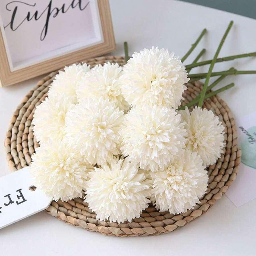 SHEIN SZTUCZNY KWIAT CHRYZANTEMA 1SZT. S07__29CM
