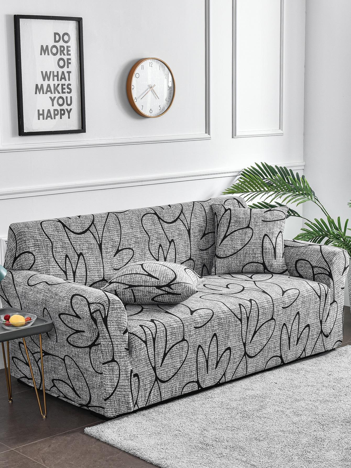 SHEIN POKROWIEC NA SOFĘ 3-OSOBOWĄ WZÓR S07__190-230