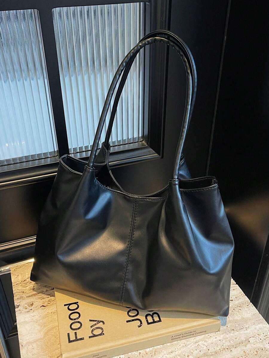 SHEIN CZARNA KLASYCZNA TOREBKA S07__24X35CM