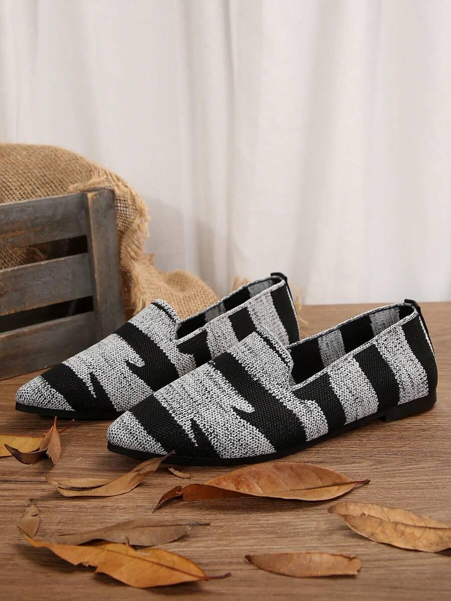 SHEIN BIAŁO-CZARNE PÓŁBUTY CASUAL S06__37,5