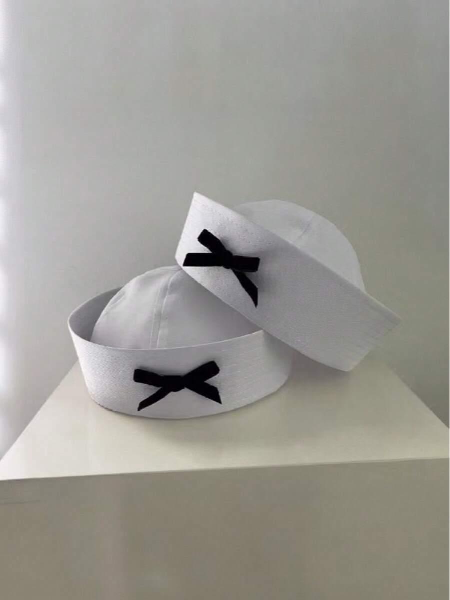 SHEIN BIAŁY SKŁADANY KAPELUSZ S07