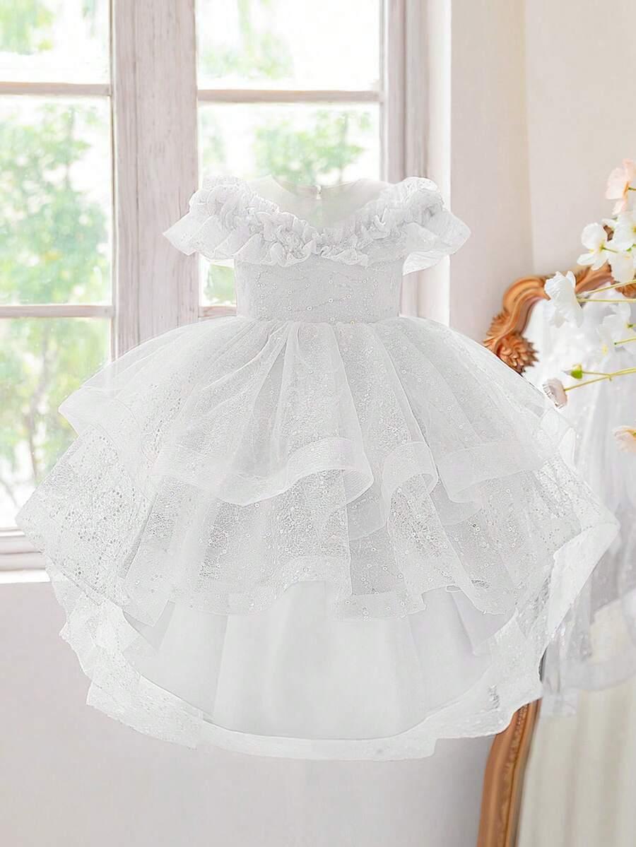SHEIN BIAŁA MAXI SUKIENKA S06__116-122