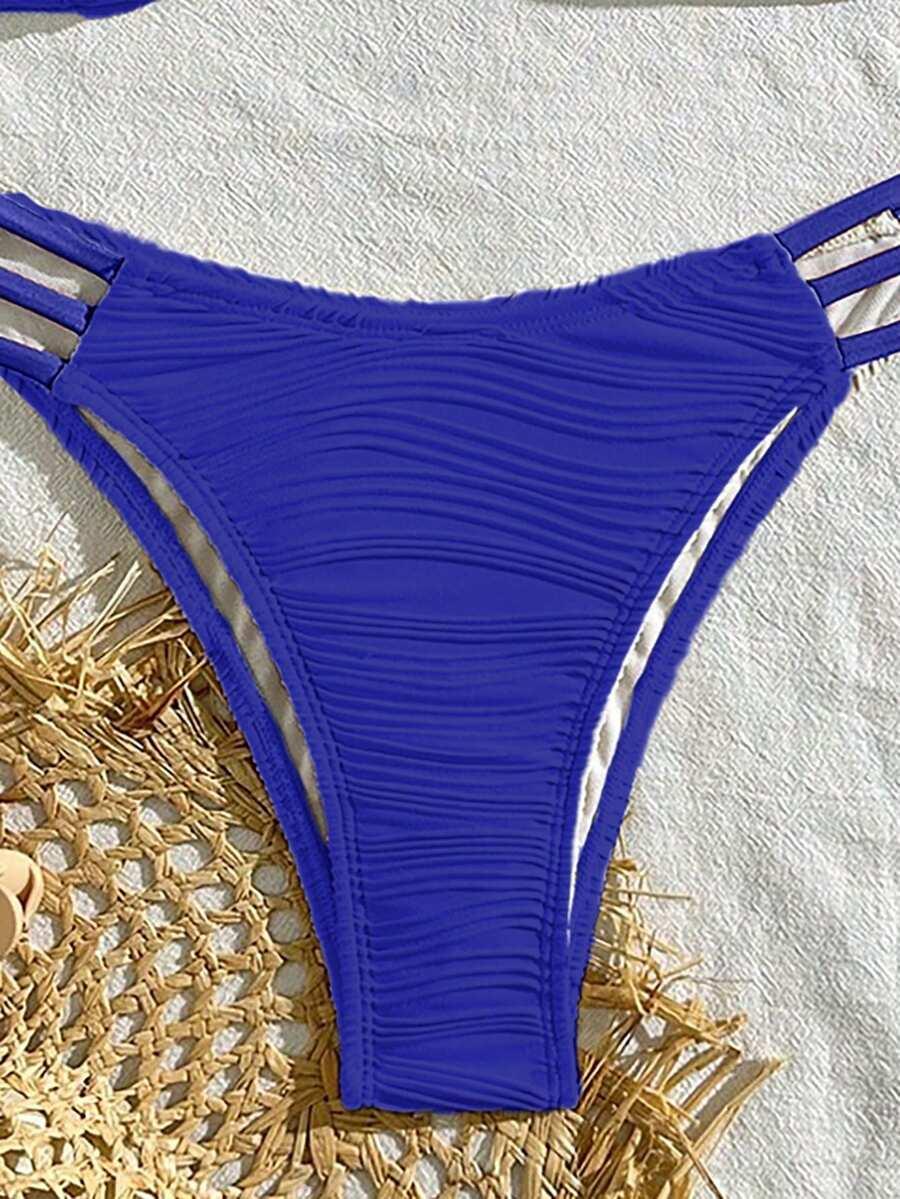 SHEIN DWUCZĘŚCIOWY STRÓJ KĄPIELOWY S09__L