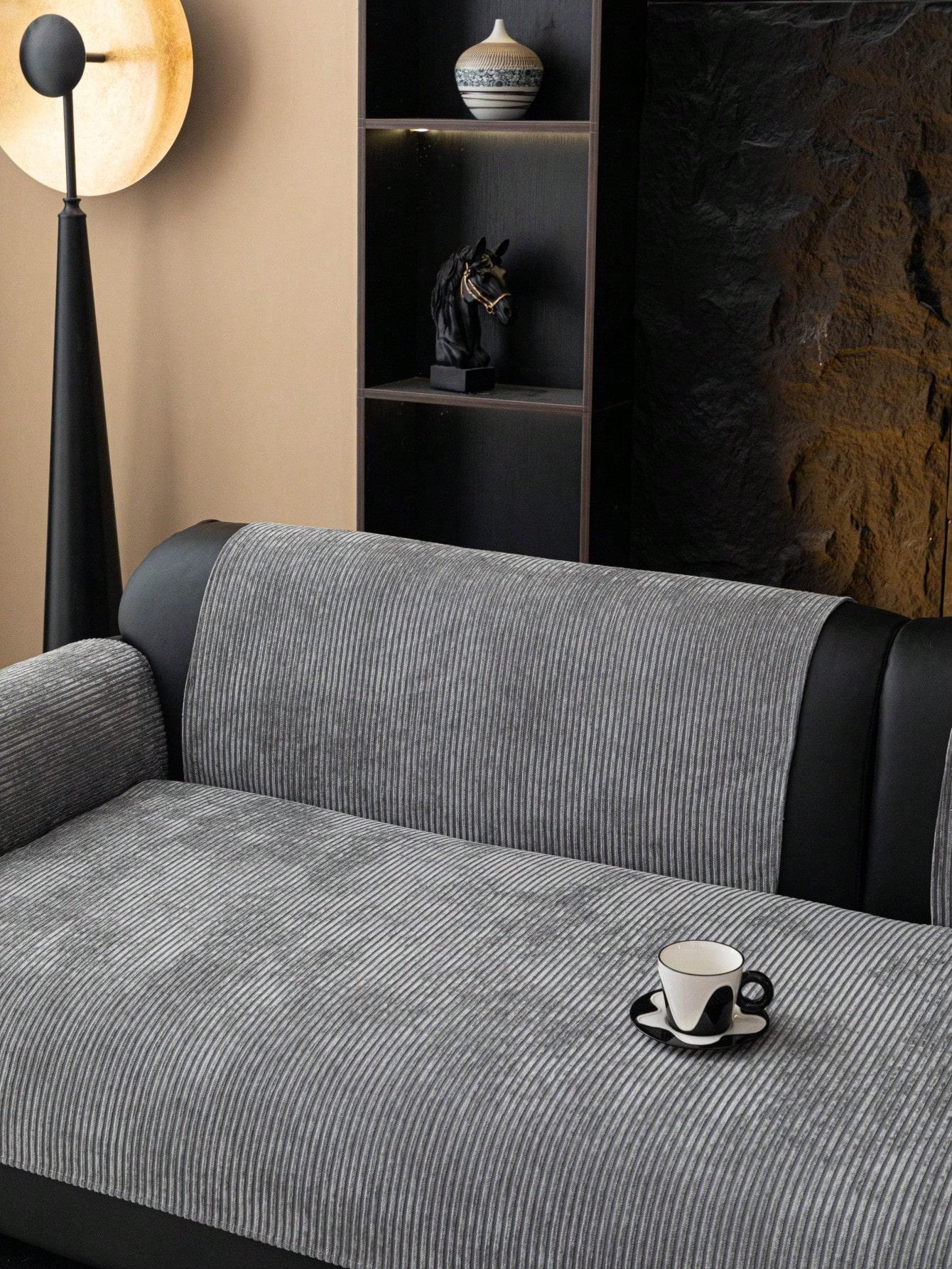 SHEIN POKROWIEC NA SOFĘ PRĄŻKI S07__70X150