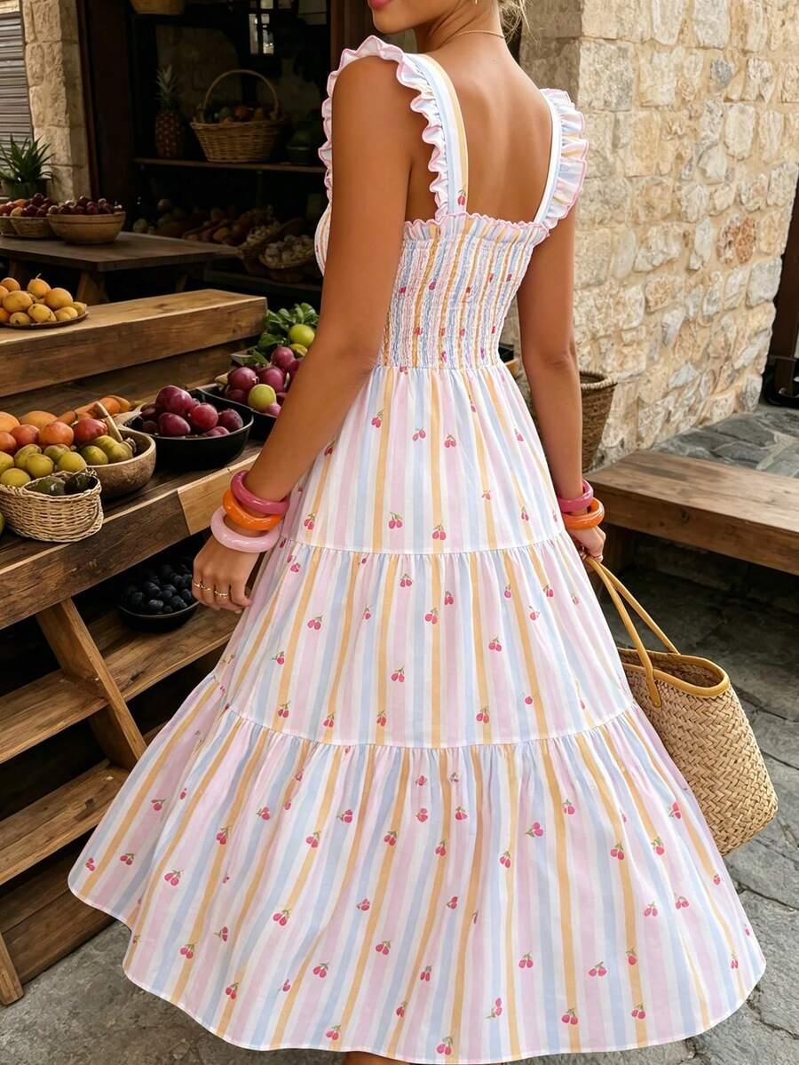 SHEIN MAXI SUKIENKA WZÓR S06__S