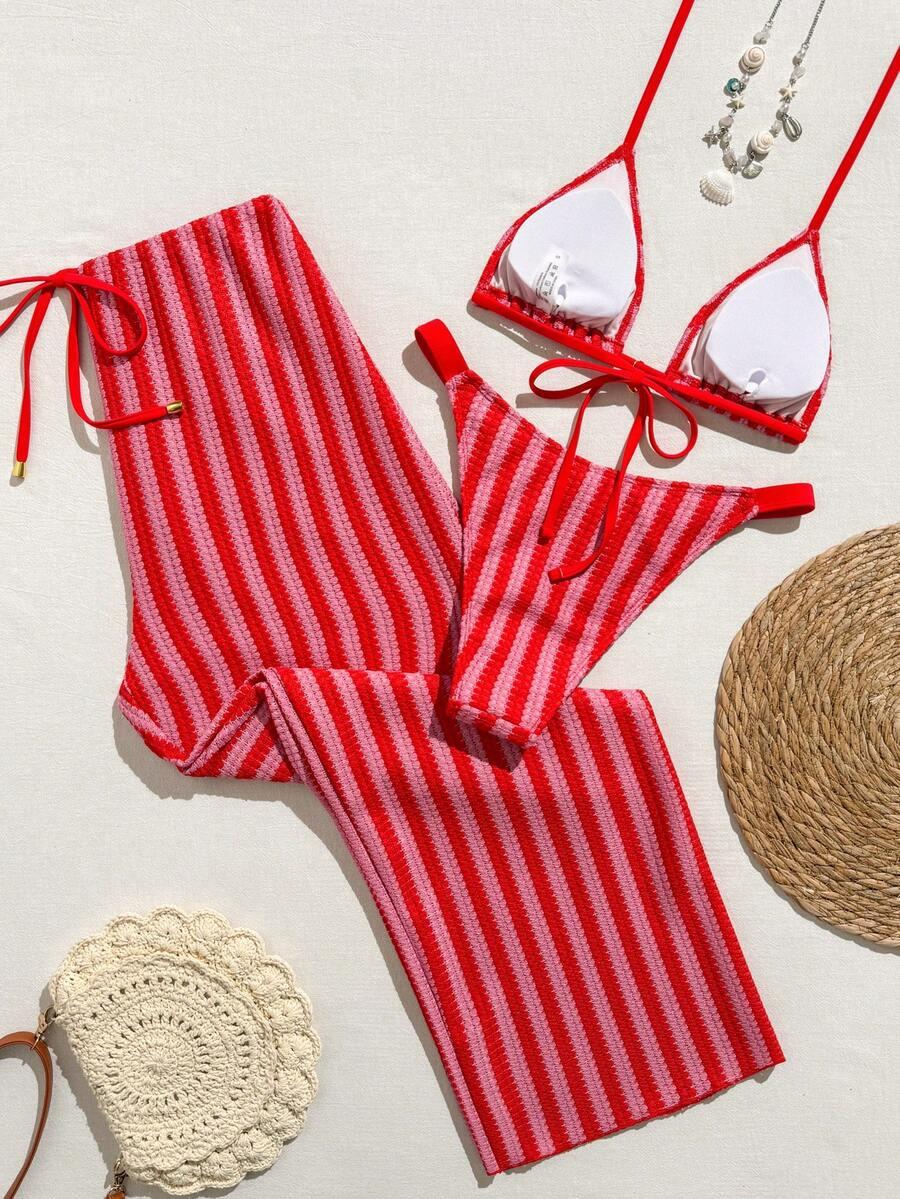 SWIM VCAY DWUCZĘŚCIOWY STRÓJ KĄPIELOWY SPODNIE KOMPLET S09__L