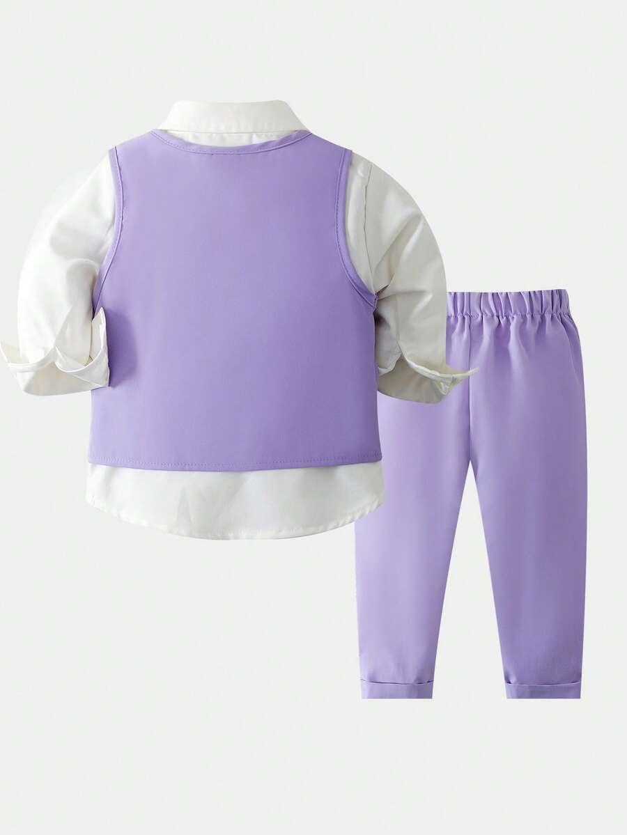 SHEIN KAMIZELKA SPODNIE KOMPLET S06__80-86