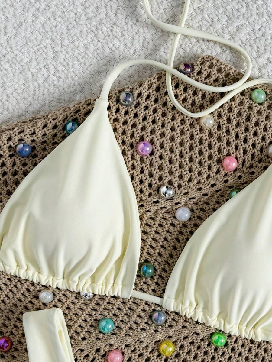 SWIM BASICS DWUCZĘŚCIOWY STRÓJ KĄPIELOWY S09__XXS
