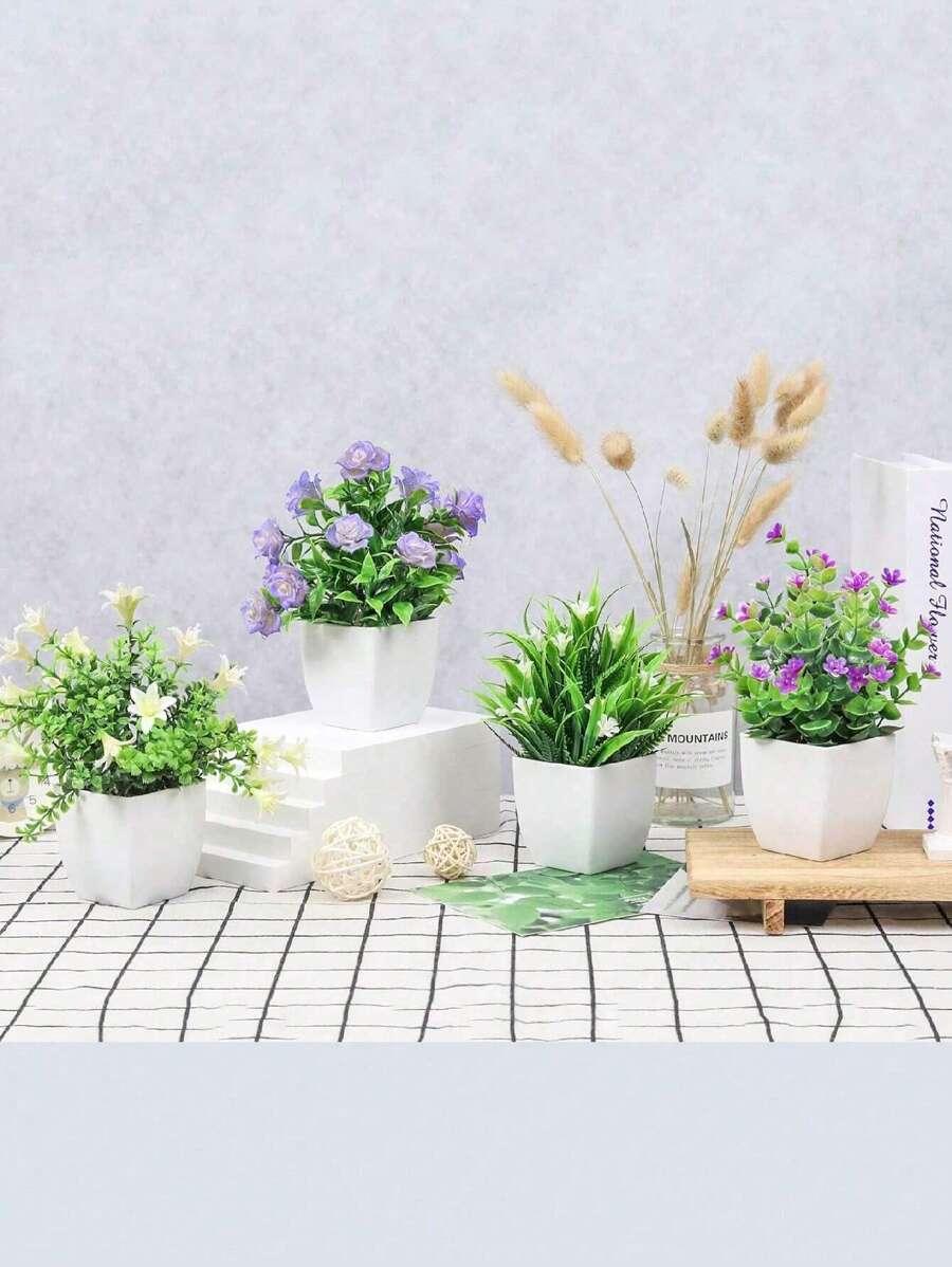 SHEIN SZTUCZNE KWIATY 4-PACK S07