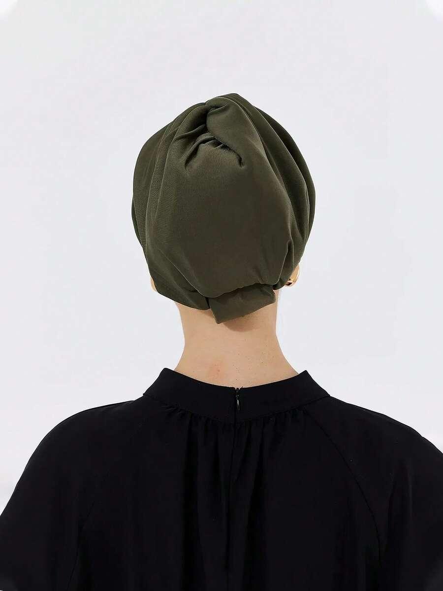 SHEIN ZIELONY HIDŻAB CHUSTA S07