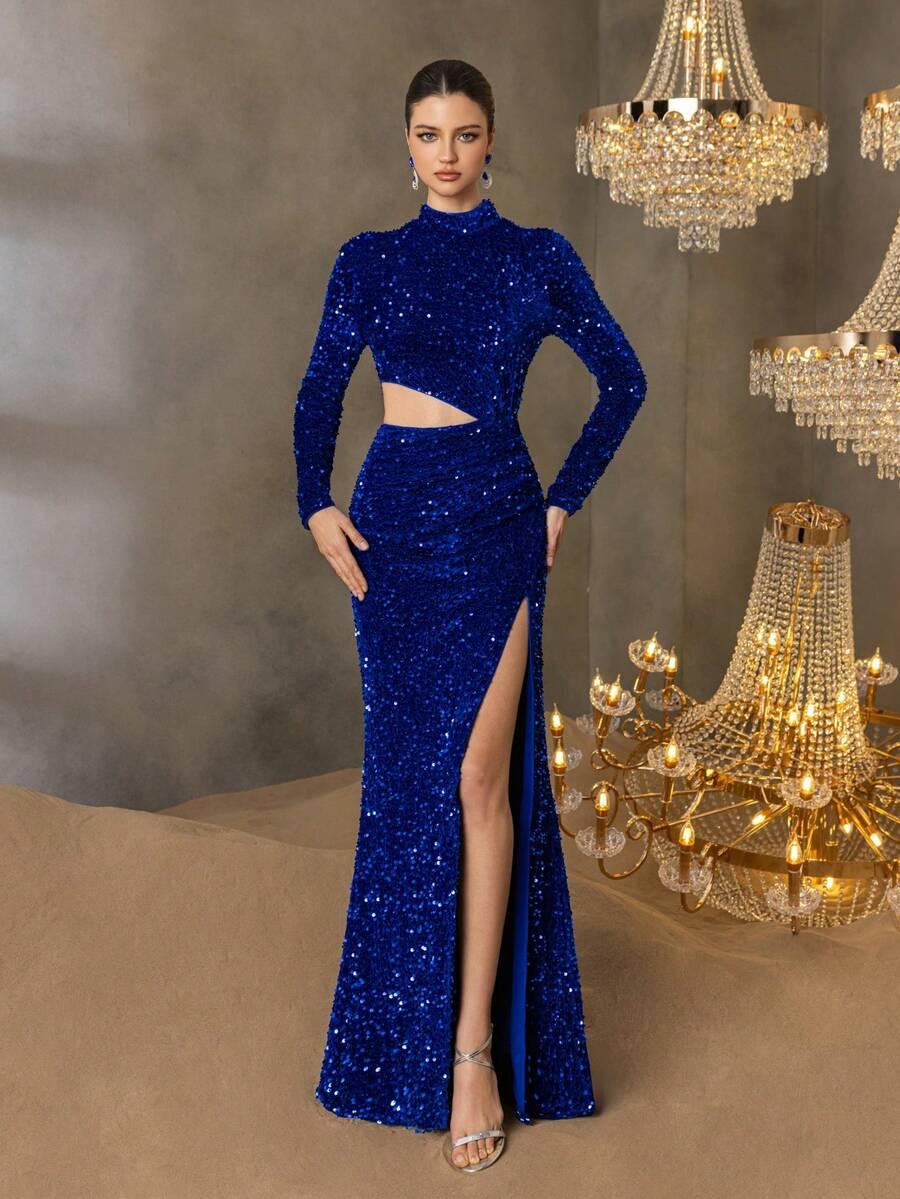 FAERIESTY MAXI SUKIENKA CEKINY S06__S