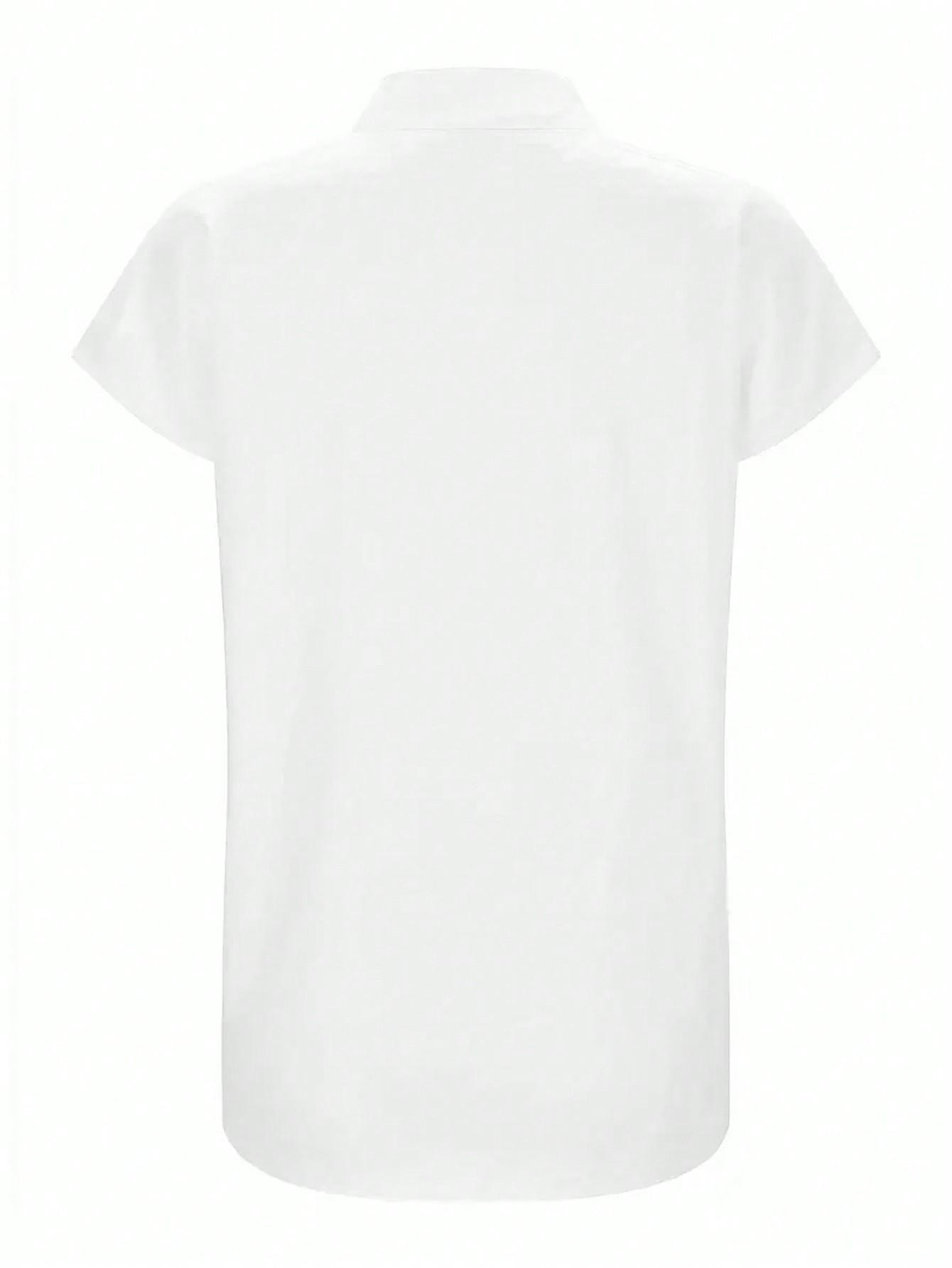 SHEIN BIAŁA BLUZKA PRINT S06__XL