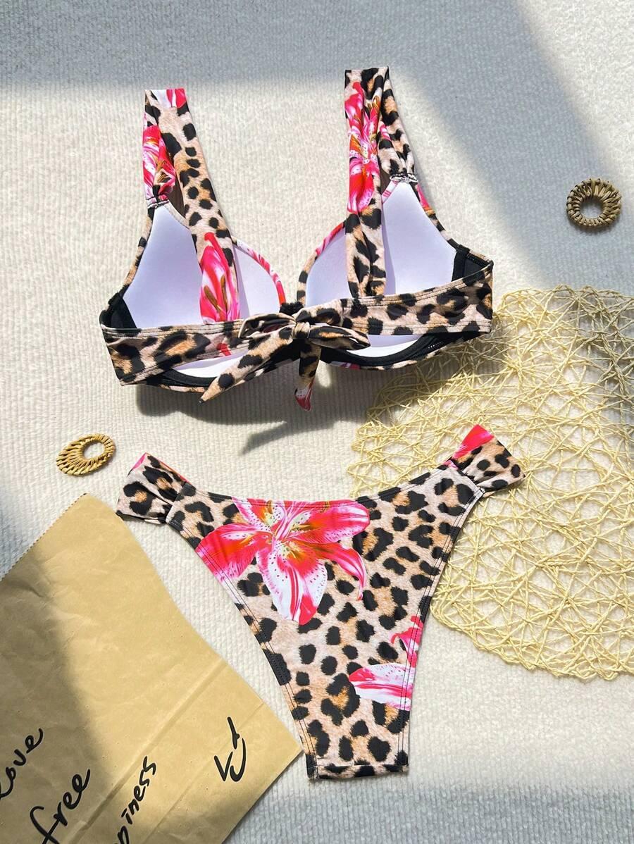 SHEIN DWUCZĘŚCIOWY STRÓJ KĄPIELOWY S06__M