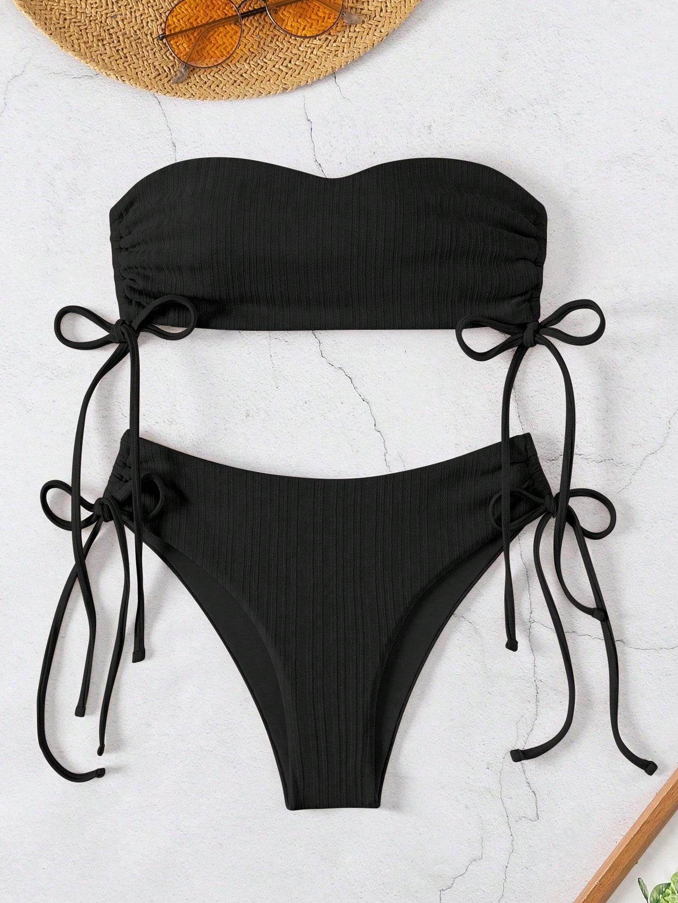 SHEIN DWUCZĘŚCIOWY STRÓJ KĄPIELOWY S09__XL