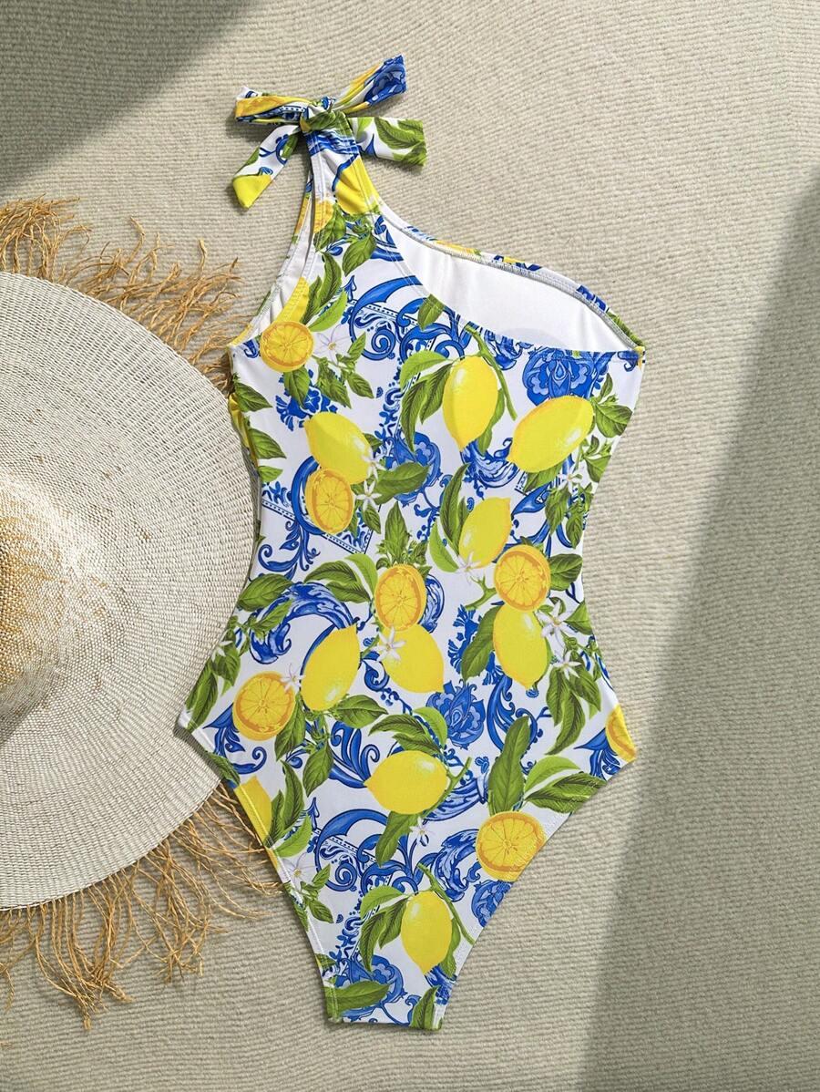 SHEIN JEDNOCZĘŚCIOWY STRÓJ KĄPIELOWY S06__XL