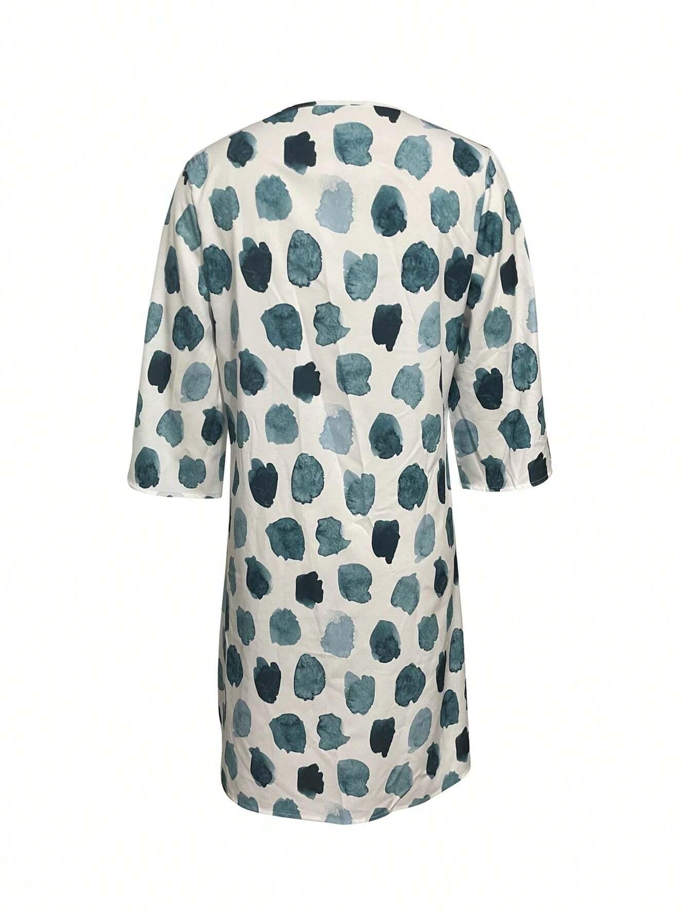 SHEIN SUKIENKA RĘKAW 3/4 S06__S