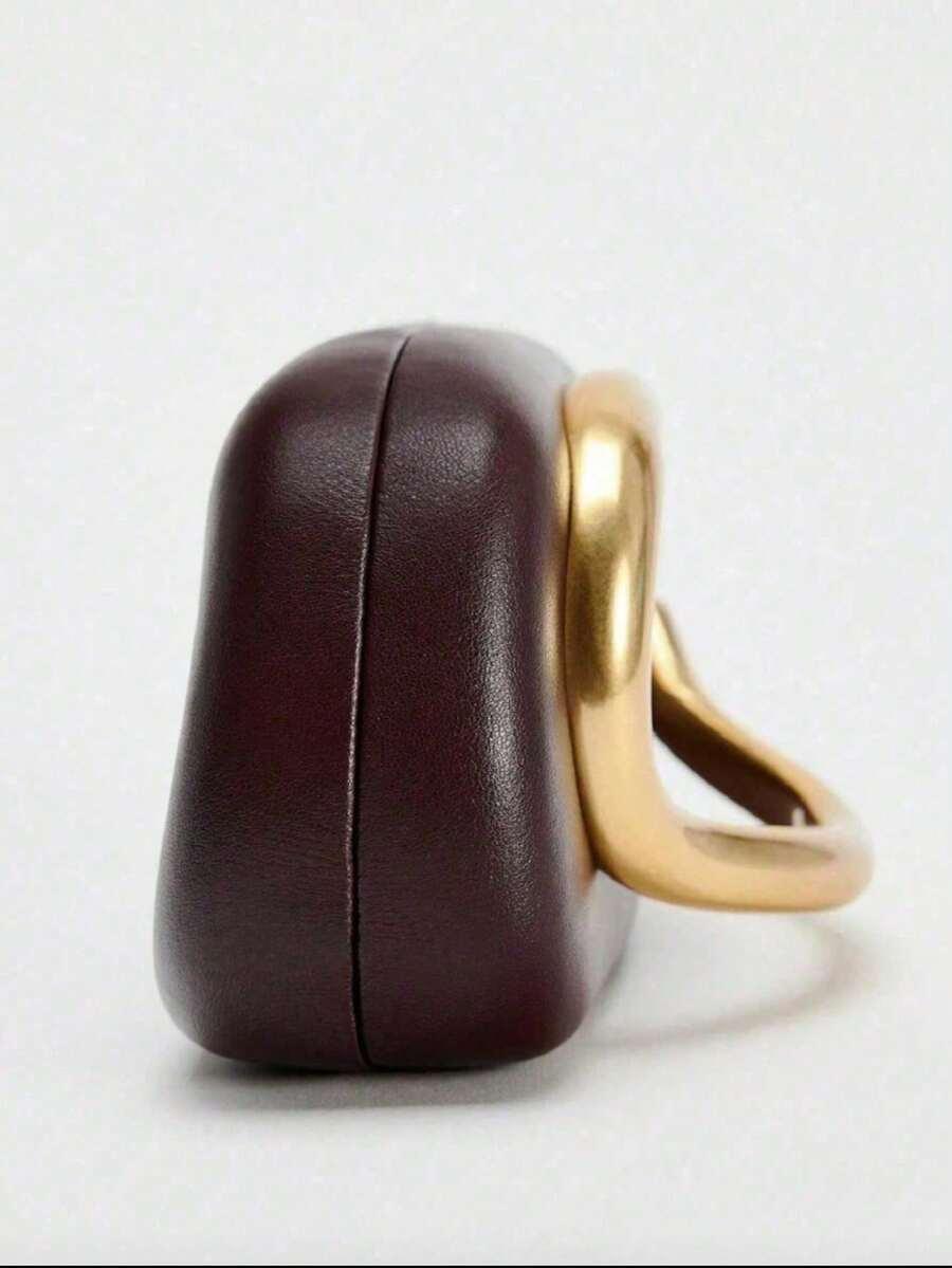 SHEIN BRĄZOWA TOREBKA KOPERTÓWKA S07__19X10CM