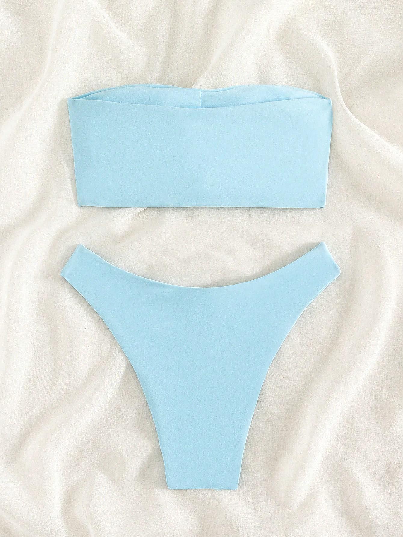 SHEIN DWUCZĘŚCIOWY STRÓJ KĄPIELOWY S09__S