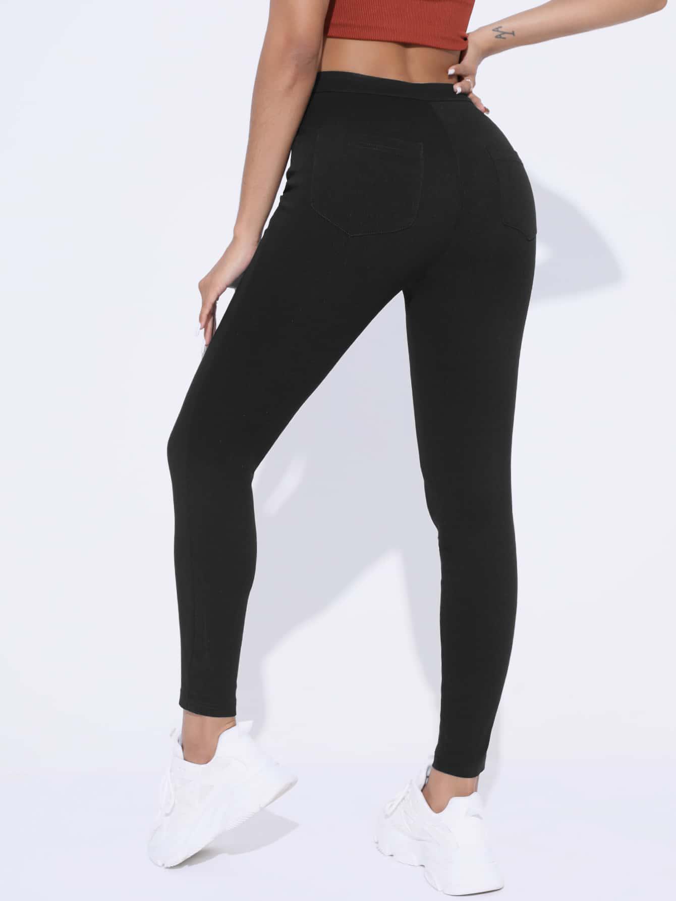 SHEIN SPODNIE JEANS WYSOKI STAN S06__L
