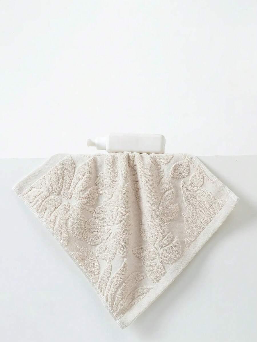 SHEIN BEŻOWY RĘCZNIK NADRUK S07__34X74